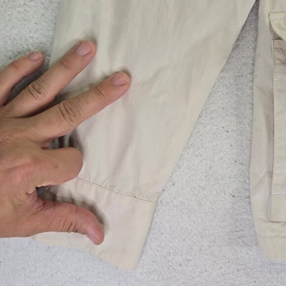 Theory Utility Jacket Womens P Petite Stand Collar Drawstrings Zip Front - Picture 11 of 16